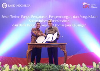 Bank Indonesia Alihkan Fungsi Pengaturan, Pengembangan dan Pengelolaan Sistem Informasi Perkreditan Kepada OJK