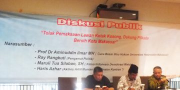 Polemik Pilwakot Makassar, IDW: Wacana Lawan Kotak Kosong, Preseden Buruk Dalam Sejarah Demokrasi