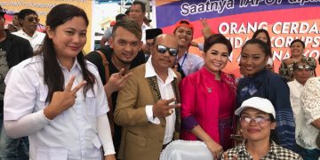 Artis Ibukota Menghibur Masyarakat Tapanuli Utara