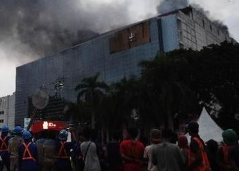 Gedung Convention and Theater JI EXPO Terbakar, Tidak Ada Korban