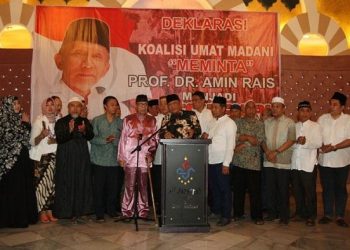 Koalisi Ummat Madani Dukung Amien Rais Jadi Calon Presiden 2019