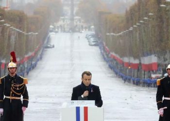 Peringatan 100 Tahun Perang Dunia I, Macron: Mari Bangun Harapan