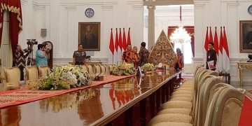 Pengurus Ormas Pemuda Pancasila Temui Presiden di Istana