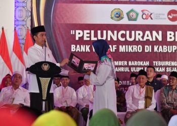 Presiden Jokowi: Bank Wakaf Mikro untuk Kesejahteraan Umat