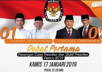 Debat Perdana Capres Digelar Malam Ini, Ini “Aturan Main”nya