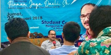 PP GMKI Gelar Diskusi, Firman Jaya Daeli Uraikan Tantangan dan Peluang Pemuda pada Politik Indonesia