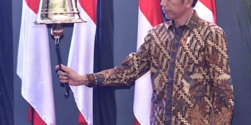 Tutup Perdagangan Bursa 2018, Presiden Jokowi: Kinerja IHSG Sesuai Target