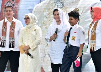 Lewat Kuis, Ibu Negara Sosialisasikan Bahaya Narkoba kepada Pelajar
