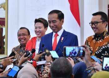 Presiden Minta Atlet Muda Bulu Tangkis Jadikan Liliyana Natsir Inspirasi