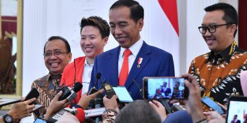 Presiden Minta Atlet Muda Bulu Tangkis Jadikan Liliyana Natsir Inspirasi