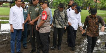 Presiden Hadiri Panen Raya Udang di Muara Gembong Bekasi