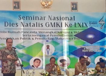 GMKI Daulat Kota Jambi sebagai Rumah Pancasila Dalam Dies Natalis ke-69