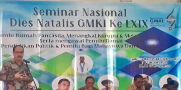 GMKI Daulat Kota Jambi sebagai Rumah Pancasila Dalam Dies Natalis ke-69