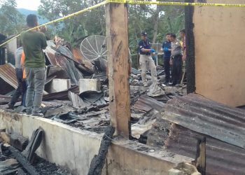 Puluhan Rumah dilalap Si Jago Merah di Sidikalang