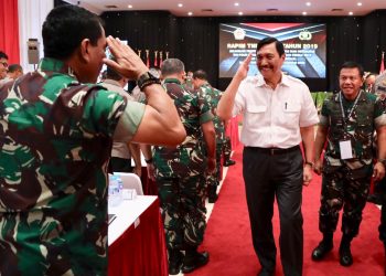 Hadiri Rapim TNI-POLRI 2019, Menko Maritim: Ayo Bekerja Dengan Baik!