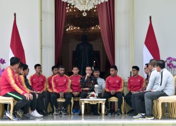 Presiden Jokowi Saat Terima Timnas U-22: Rakyat Indonesia Harus Bangga