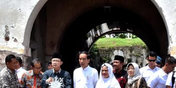 Presiden Jokowi Kunjungi Benteng Van Den Bosch