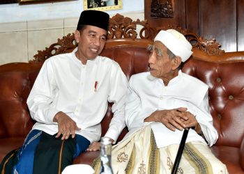 Di Pesantren Al Anwar, Presiden Ajak Semua Pihak Rawat Persatuan Bangsa