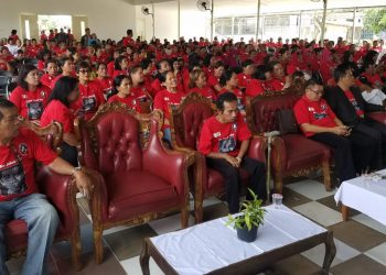 Warga  Kampung Harjamukti  Depok Nyatakan Dukungan Kepada Paslon Capres 01
