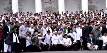 Presiden Jokowi Ajak Ulama Tebar Kesejukan