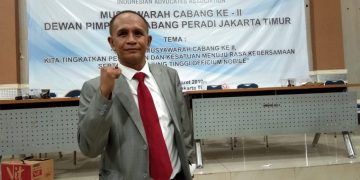 Piter Siringoringo Terpilih Lagi Ketua DPC PERADI Jakarta Timur