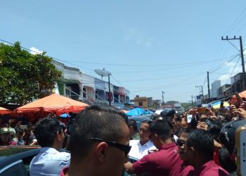 Presiden Jokowi Kunjungi Pasar Rakyat di Doloksanggul