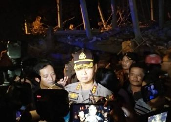 Polisi Akan Selidiki Penyebab Runtuhnya Bangunan Kafe di Medan