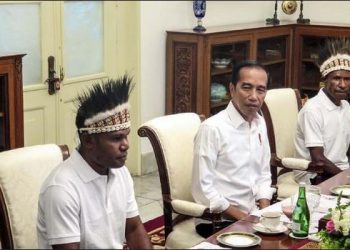 Jokowi Ajak Warga Yapen dan Nduga Papua Makan Siang di Istana