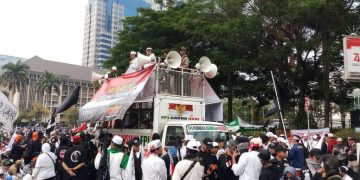 Aksi Mujahid 212: Tolak RKUHP dan Tuntut Jokowi Mundur