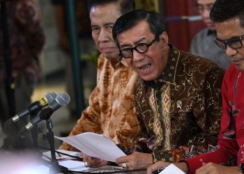 Yasonna Laoly Mundur sebagai Menteri Hukum dan HAM