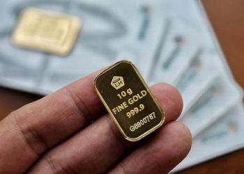 Harga Emas Melambung Jadi Rp809 Ribu per Gram