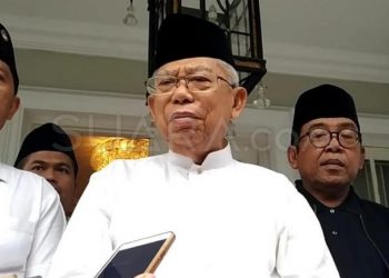 Ma’ruf Amin Dapat Ucapan Selamat Ulang Tahun ke- 77 di Angkasa