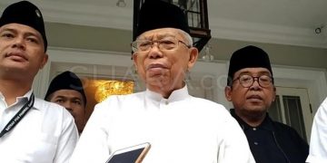 Ma’ruf Amin Dapat Ucapan Selamat Ulang Tahun ke- 77 di Angkasa