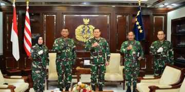 Laksamana Yudo Terima Tiga Perwira Tinggi TNI AL, Ini Agendanya