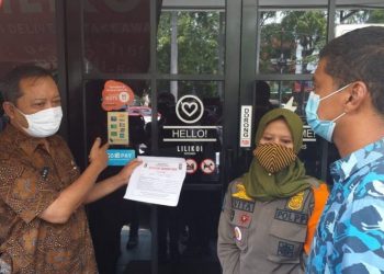 Di Sunter lima tempat usaha telah Disegel