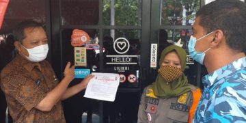 Di Sunter lima tempat usaha telah Disegel