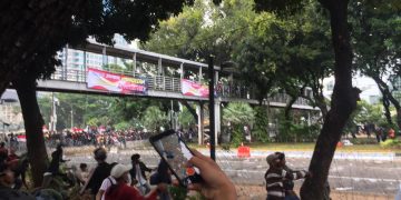 Demo di Patung Kuda Arjuna Rusuh, Polisi Tangkap 500 orang