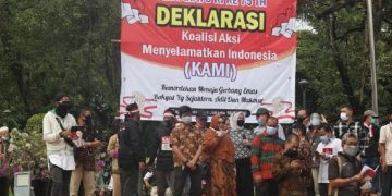 Deklarasi KAMI Dibubarkan Polisi, Gatot Nurmantyo Gagal Pidato