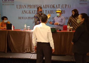 DPC PERADI Jakarta Utara Gelar UPA Angkatan II Tahun 2020