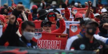 Padat Massa Aksi, Bundaran HI Arah Thamrin Ditutup Sementara