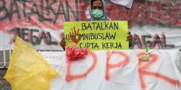 Buruh Internasional Surati Jokowi soal UU Cipta Kerja