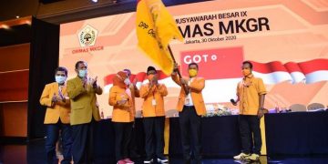 Adies Kadir Ditetapkan Jadi Ketua Umum MKGR pada Mubes IX