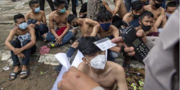 Cerita Korban Asal Tangkap oleh Polisi Saat Demo Omnibus Law