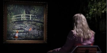 Lukisan Monet Versi Banksy Terjual Rp146 Miliar