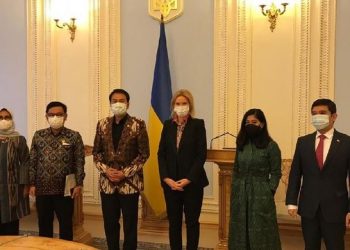 Wakil Ketua DPR Azis Syamsuddin Pimpin Rombongan Anggota DPR dari Fraksi Golkar Kunker ke Ukraina