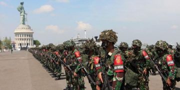 TNI AD Simulasi Perang di Sumsel Hadapi Agresi Negara Asing