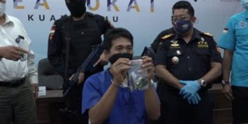Pengiriman Paket Narkoba Cair dari China Bea DiGagalkan Cukai Kualanamu