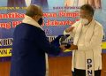 Ketua DPN PERADI, Luhut Pangaribuan Lantik Harris Priyono Nainggolan Jadi Ketua DPC PERADI Cabang Jakarta Timur periode 2020-2024