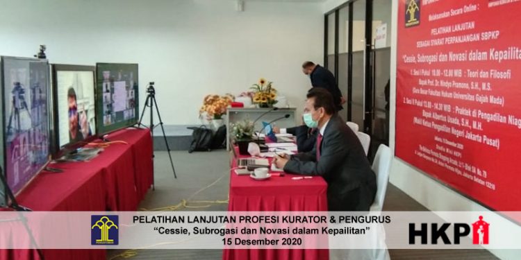 [Berita Foto] HKPI Gelar Pelatihan Lanjutan Profesi Kurator & Pengurus “Cessie, Subrogasi dan Novasi dalam Kepailitan”