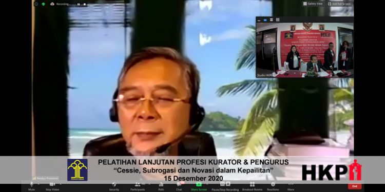 [Berita Foto] HKPI Gelar Pelatihan Lanjutan Profesi Kurator & Pengurus “Cessie, Subrogasi dan Novasi dalam Kepailitan”